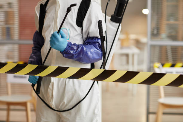 Professional Hoarding Cleanup technician working in Laurel, FL
